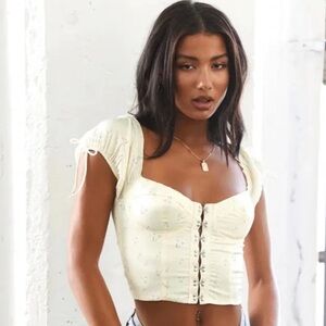 Princess Polly Allyson Daisy Corset Top